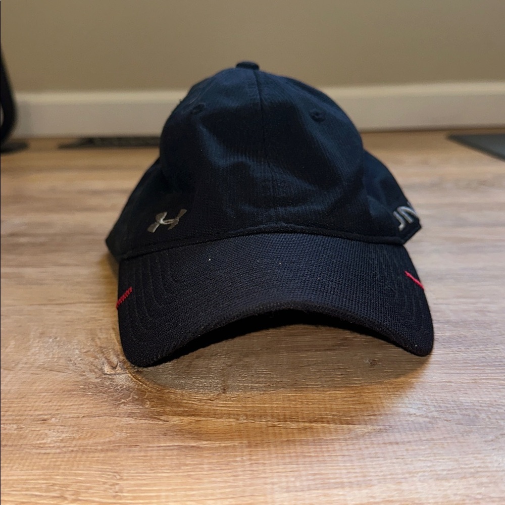Under Armour Black and Red Cap